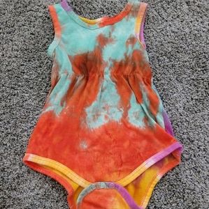 4 FOR $25🩷Baby girl tie dye romper